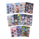 8 Pcs/Set Anime Tinning Tinplate Brooch Sanrio Backpack Badge Souvenir Clothing Gift For Friends