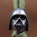 Biochemical Soldier Helmet Brass Knife Beads EDC DIY Paracord Woven Lanyard Keychain Pendants Accessories Outdoor Tools Supplies