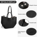 Luxury Handbag Tote Bag for Women Faux Leather Shoulder Bag Purse Design Large Capacity Totes Top Handle Hobo Shopper Bag
