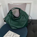 Green Unique Shoulder Bags Women's Big Design Shopper Tote Bags Large Capacity Hobos Bag Lady Soft Leather Messenger Handbag Sac