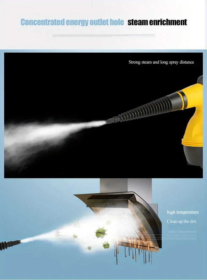 Multifunctional household cleaning machine commercial handheld high temperature steam cleaning machine cleaner 2025 new model