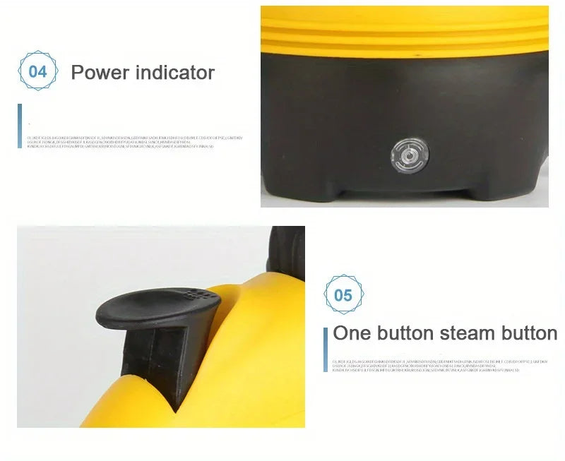 Multifunctional household cleaning machine commercial handheld high temperature steam cleaning machine cleaner 2025 new model