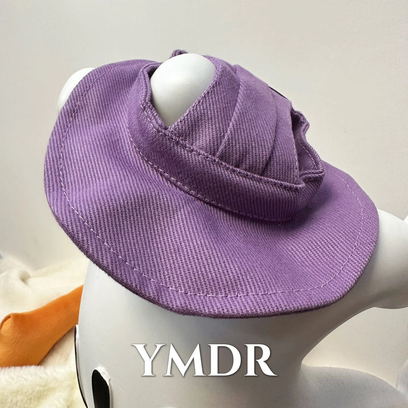 Fashion Cat Pink Dress with Pruple Hat Pink Bib for Sphynx Cat Summer Short Sleeves Kittens with Hat Cat Loungewear Devon Rex