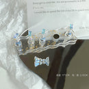 حامل أظافر لامع من ANGNYA Aurora لعرض أطراف الأظافر، حامل أظافر مزين بالترتر، عبوات أظافر قابلة للضغط، أرفف عرض، أدوات مانيكير