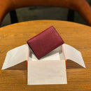 Real Pickup Wallet With Luxurious Design Unisex Ultra-thin Female Card Wallet Suitable For Driver's License Minimum Denim