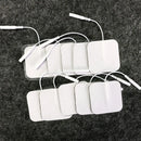 20/10Pcs 5*5cm EMS Tens Electrodes for Muscle Stimulator Physiotherapy Therapy Machine Pads Slimming Massager Adhensive Gel Pad