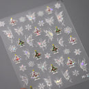 1 pc 5D Embroidery Bee Nail Art Sticker Embossed Butterfly Insect Nail Sticker High Quality Nail Art Design Decoration Sticker