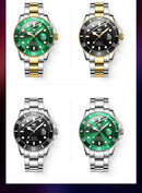 OLEVS Men Automatic Watch Luxury Diving Watch Waterproof Luminous Stainless steel Business Mechanical Watch for Men reloj hombre