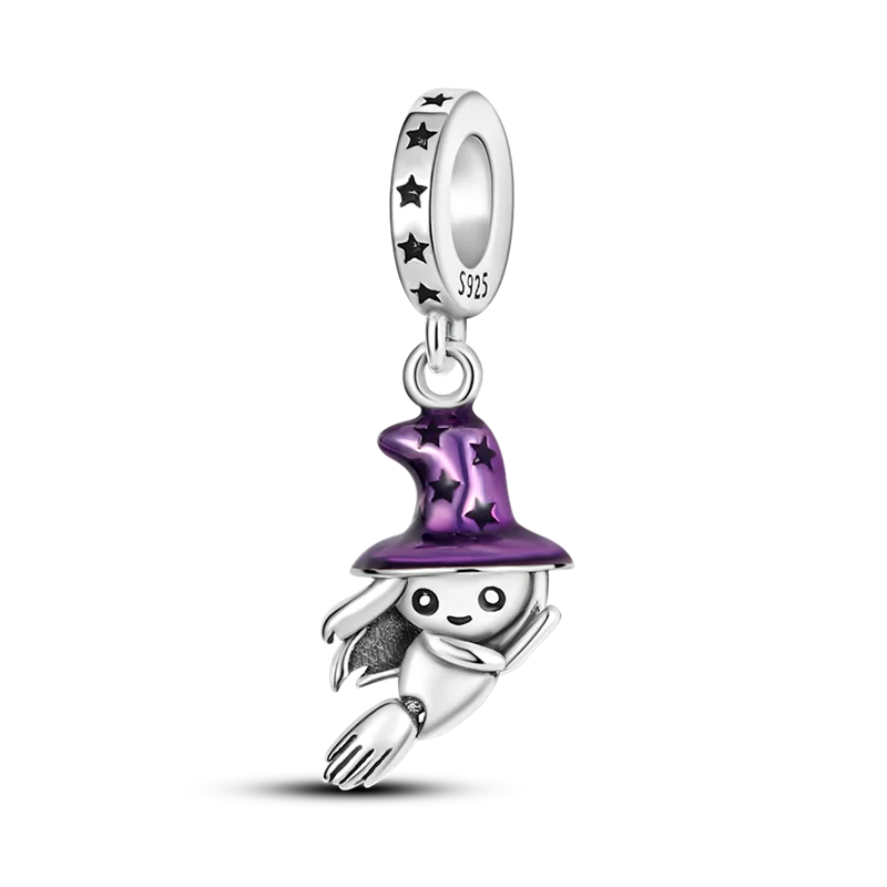 925 Sterling Silver Boy Girl and Heart Shape Pendant Charm Couple Lovers Bead Fit Pandora Original Bracelet DIY Jewelry Making