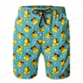 Duck Beach Shorts Kids Summer Swimwear Shorts Breathable Surfing Board Shorts Quick Dry Casual Sportwear Swim Trunks Boy