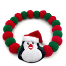 20pcs Christmas Cute Ball Collars Small Dog Bow Ties Neckties Dog Supplies Grooming Accessories for Small Middle Large Dog