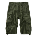 Camo Military Shorts Bermuda 2024 Summer Camouflage Cargo Shorts Men Cotton Loose Tactical Short Pants No Belt