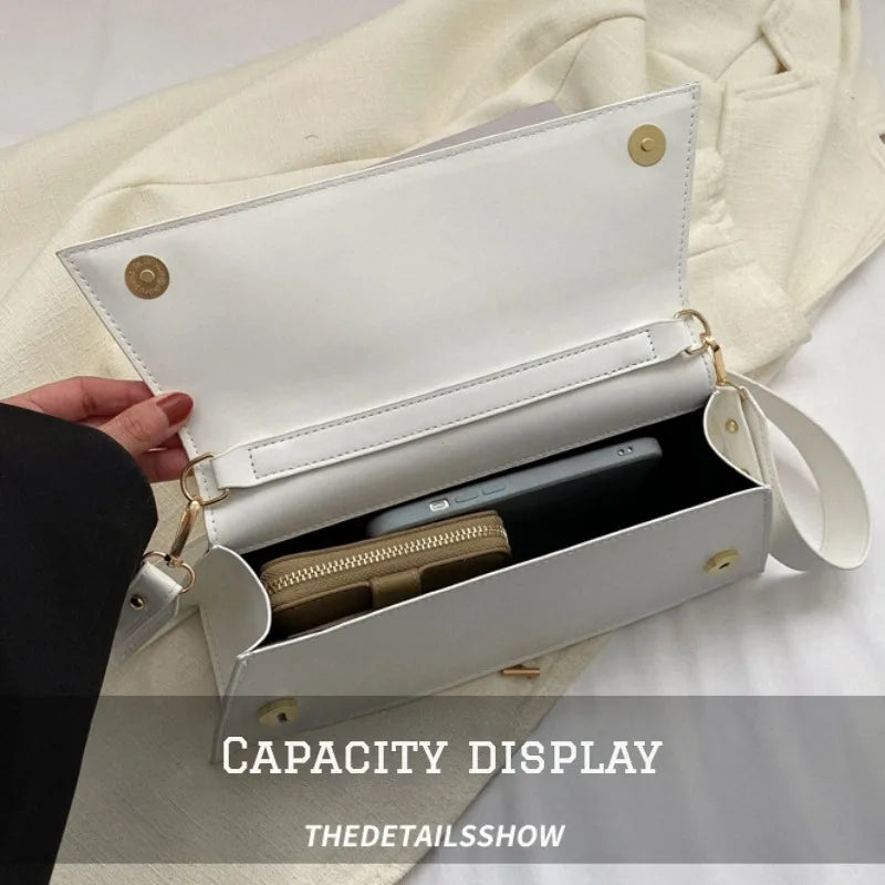 New Arrival Fashion Women's Small Crossbody Bag PU Leather Messenger Bag Summer Travel Bag for Female Clutch Purses and Handbags