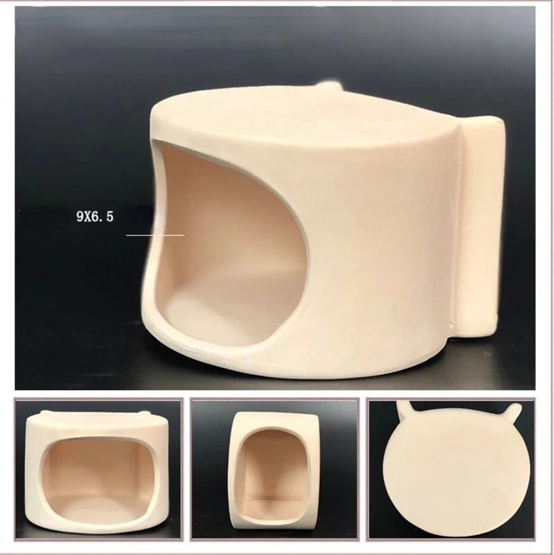 Fish Tank Landscaping Clay Pot Shrimp Cixi Dodging Tank Breeding Fish Nest Shaped Rock Aquarium Supplies