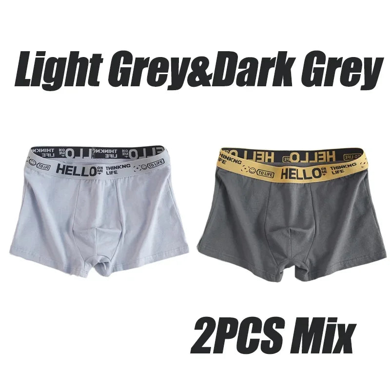 5Pcs Mens Underwear Male Boxers Sexy Underpants Comfortable Breathable Fashion Boys Panties Underwear Boxershorts Men