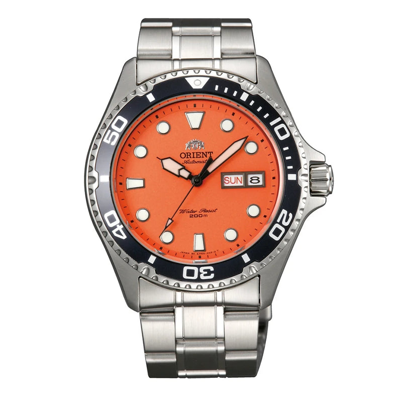 Orient Original Japanese watch Automatic Mechanical Watches 200m Waterproof Men's Watch Luminous FAA02003B9