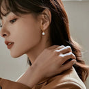 French Retro Ear Bone Clip Asymmetric Earrings Japanese Simple Ear Hanging Without Ear Hole Ear Clip