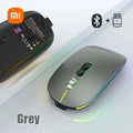 Xiaomi Dual Mode Mouse Wireless Backlight 2.4G Bluetooth Type-C Rechargeable 1600 DPI Adjustable Silence Boss Button Office Home