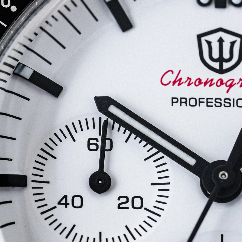 Watchdives WD1863 Quartz Watch Stainless Steel VK63 Chronograph Movement Sapphire Luminous 10Bar Waterproof 39mm Men Watches