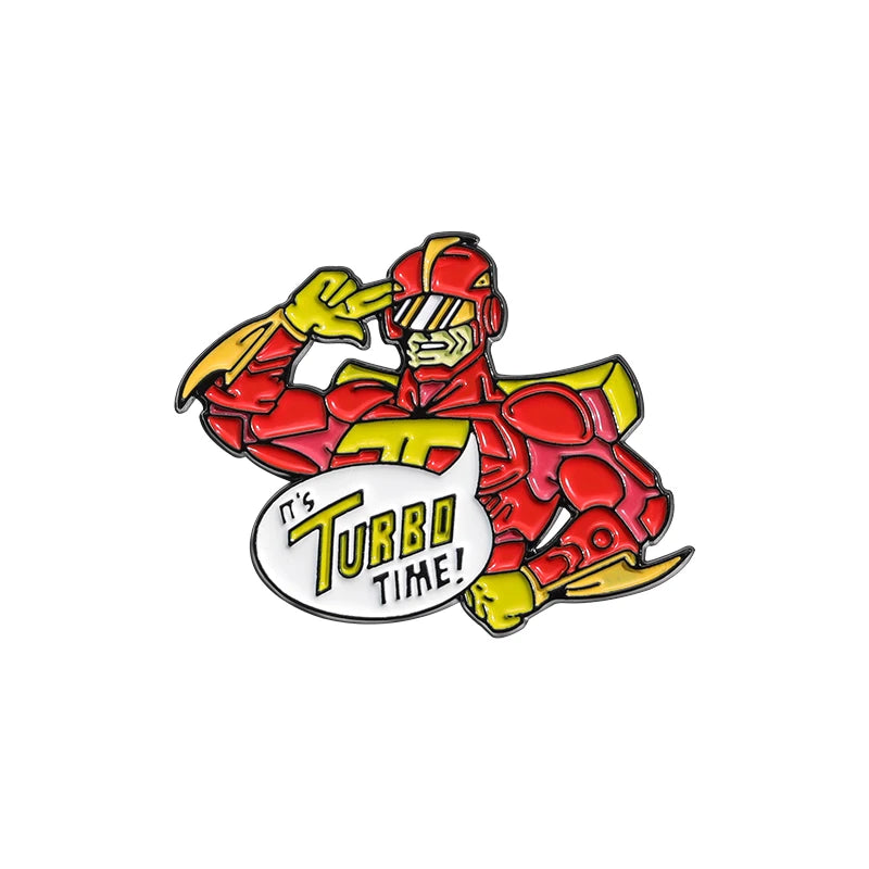 Movie Characters Enamel Pins Custom Handsome Hero Brooches Lapel Badges Funny Jewelry Gift for Fans Friends