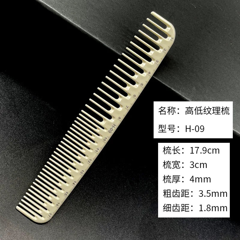 Plastic Hair Comb Pro Hairdressing Combs расческа для волос Hair Cutting Dying Hair Brushes Barber Tools Salon Accessaries 1 Pcs