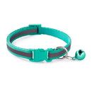 Reflective Cat Collar Safety Buckle with Bell Breakaway Pet Small Dog Collier Chain Necklace Personalized for Gatos Kitten Perro