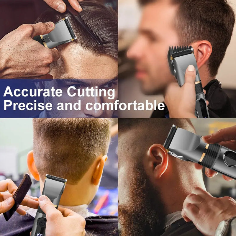 Xiaomi Professional Hair Clipper Electric Trimmer For Men Beard Kids Barber Cutting Machine Haircut LED Screen Waterproof