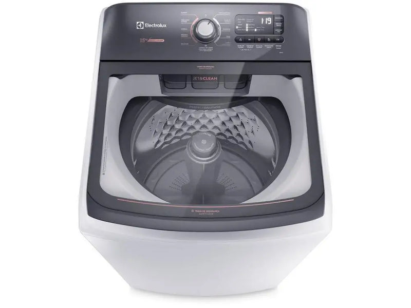 Electrolux 15kg Washing Machine Inox Basket 11 Premium White Washing Programs Care LEC15 - 110V