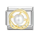 3D Charm Bracelet Rabbit Sun Flower Moont Italian Charm Links Fit 9mm Bracelet Stainless Steel Jewelry DIY Making Birthday Gift