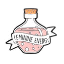 Quotes Women Power Enamel Pins Energy Brooch Bottle Self Love The Future Is Female Girls Support Girls Jewelry Gift Accessories