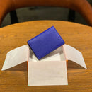 Real Pickup Wallet With Luxurious Design Unisex Ultra-thin Female Card Wallet Suitable For Driver's License Minimum Denim