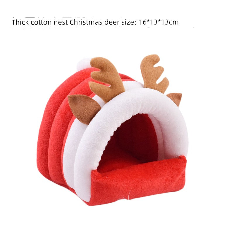 Winter Thickened Anti-Bite House Flower Branch Mouse Djungarian Hamster