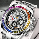 PAGANI DESIGN Top Super Brand Mechanical Automatic Watch Men's Ceramic bezel Rainbow Business Waterproof Watch Relogio Masculino