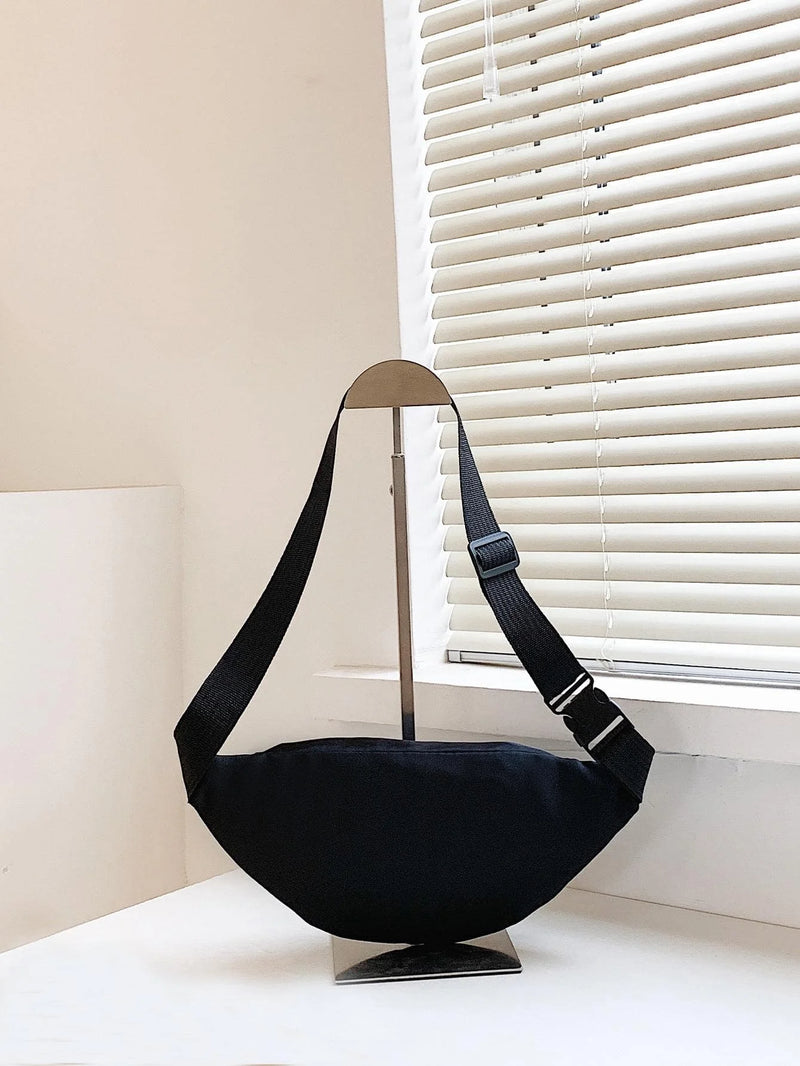 Waist bag men's chest bag shoulder bag crossbody bag waist mobile phone bag sports outdoor travel bag waist bag men's chest bag bag bag ins shoulder bag crossbody bag female student k-style versatile foreign style super hot b