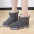 Large Size 41 Women Shoes Snow Boots Winter Plus Velvet Thick Platform Boots Plush Warm Cotton Shoes Boots Women Size 36-42