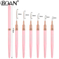 1pcs Marbled Nail Brush Gel Brush For Manicure Acrylic UV Gel Extension Pen Nail Polish Painting Drawing Brush Liner Nail Brush