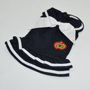 New Arrival Spring and Summer Pet Clothes Preppy Style Cute Pet Skirt Summer Navy Teddy Dog Princess Dress