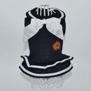 New Arrival Spring and Summer Pet Clothes Preppy Style Cute Pet Skirt Summer Navy Teddy Dog Princess Dress