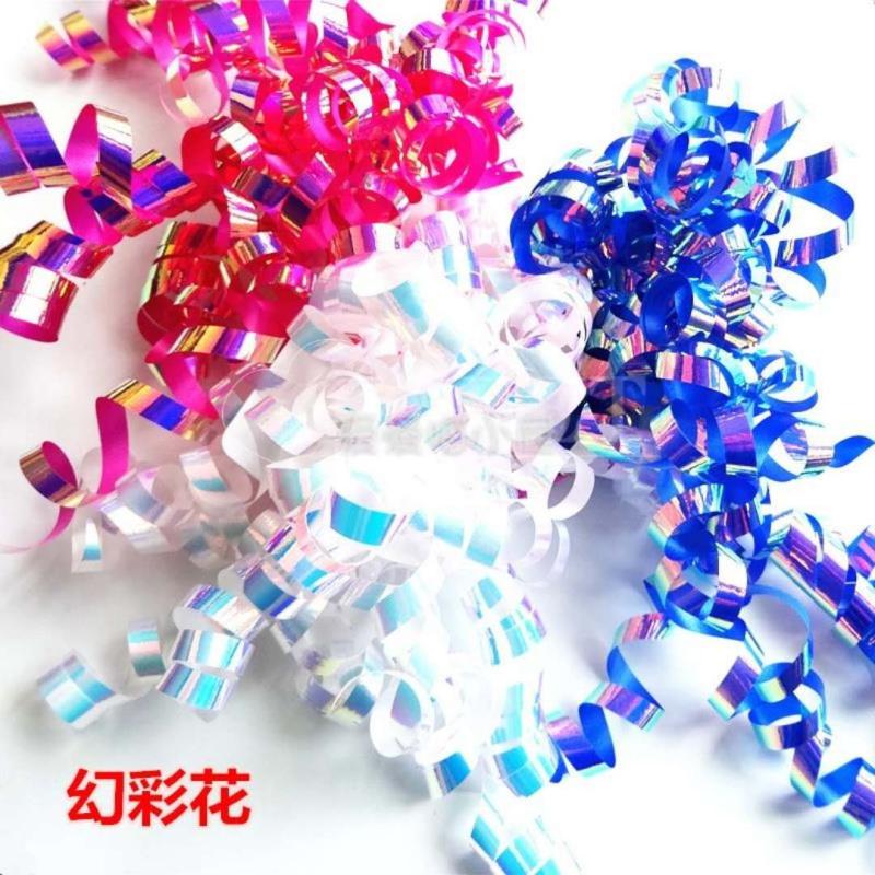 Cat Toy Cat Teaser DIY Material Cat Stick Homemade by Hand Laser Rain Silk Magic Color Ringing Paper Cat Toy Accessories