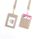 XMESSUN New Embossed Snake Pattern Lanyard Card Holder For Men Women Fashion ID Card Holder Leather Monogrammed Letters