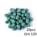 5/10/20pcs 13*19mm Nail Sanding Caps Nail Drill Bit Sanding Bands for Gel Remover Pedicure Caps Nail Polishing Manicure Tools