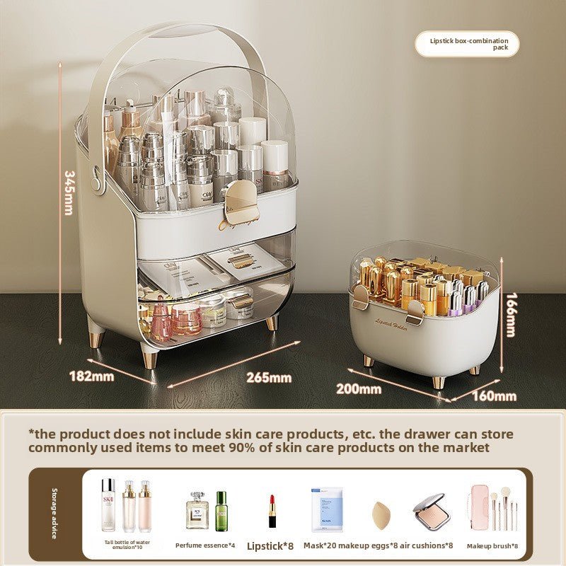 Lipstick storage box rack