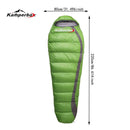 Kamperbox Ultra Light Down Sleeping Bag Winter Sleeping Bag Camping Lightweight