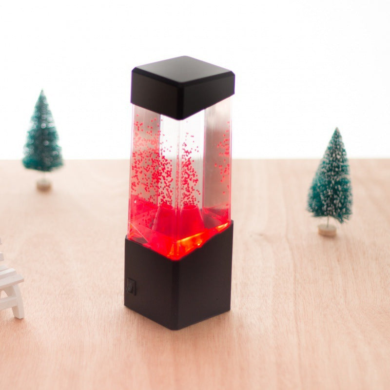 Mini LED Simulation Jellyfish Volcanic Decorative Lamp