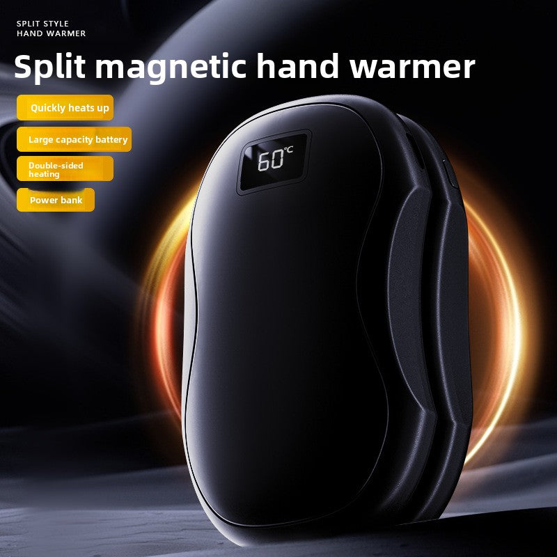 Mini Digital USB Hand Warmer with Magnetic Detachable Design