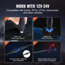 2 PCS 3 FT Whip Light With Spring Base, Led Whip Light With APP & Remote Control, Waterproof Spiral RGB Chasing Lighted Whips With 2 Flags, For UTVs, ATVs, Motorcycles, RZR, Can-am, Go-kart