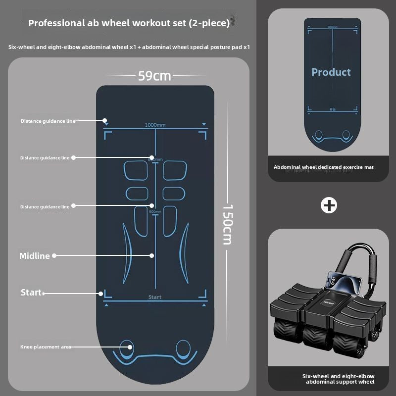 fitness abdominal wheel