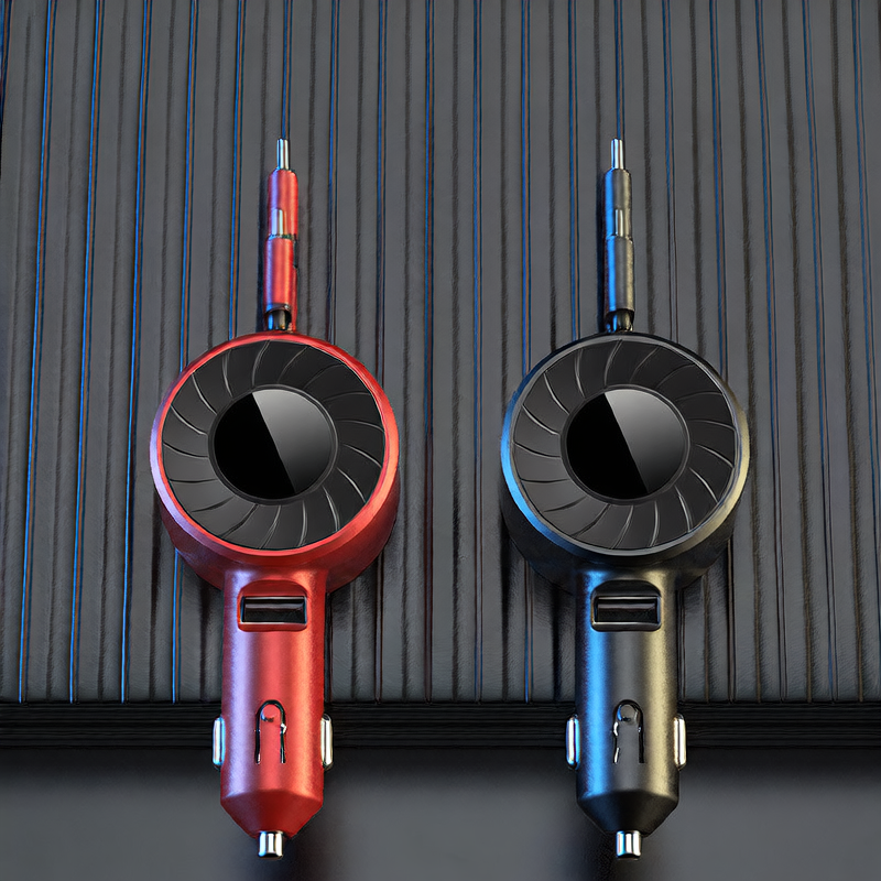 telescopic charging line car charger fast charge