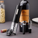 Gift Box Electric Wine Bottle Opener Four-piece Wine Electric Bottle Opener Set Wine Set Wholesale