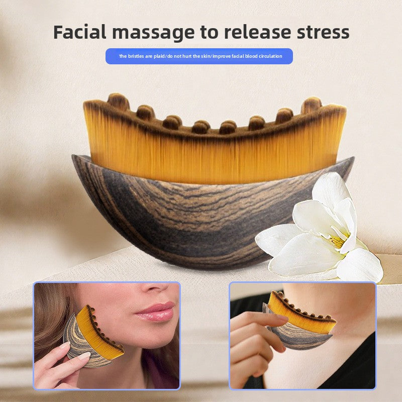 Lymphatic Contour Face and Neck Massage Brush